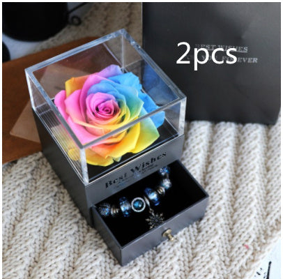 Eternal Rose Jewelry Box – Gift for All Occasions