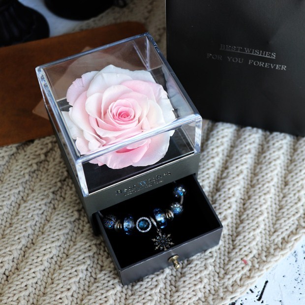Eternal Rose Jewelry Box – Gift for All Occasions