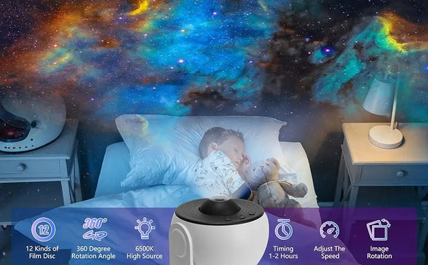 Galaxy Projector Night Light