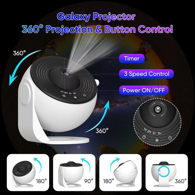 Galaxy Projector Night Light