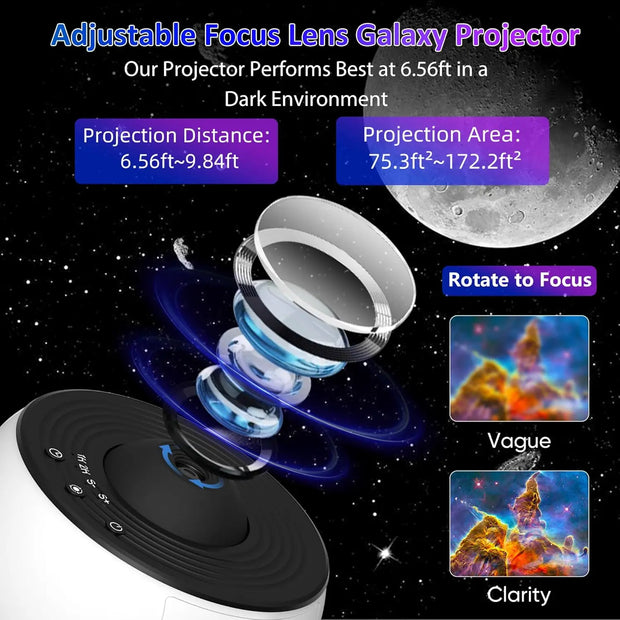 Galaxy Projector Night Light